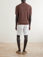Frescobol Carioca - Rino Knitted Cotton Polo Shirt - Brown