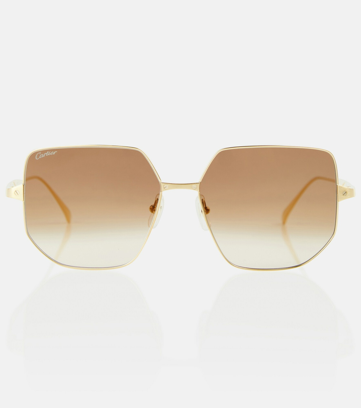 Cartier Eyewear Collection - Santos de Cartier square sunglasses