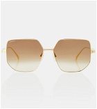 Cartier Eyewear Collection - Santos de Cartier square sunglasses