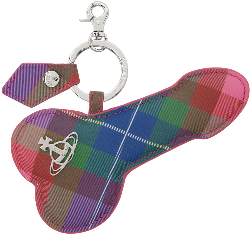 Vivienne Westwood Multicolor Flat Penis Keychain Vivienne Westwood