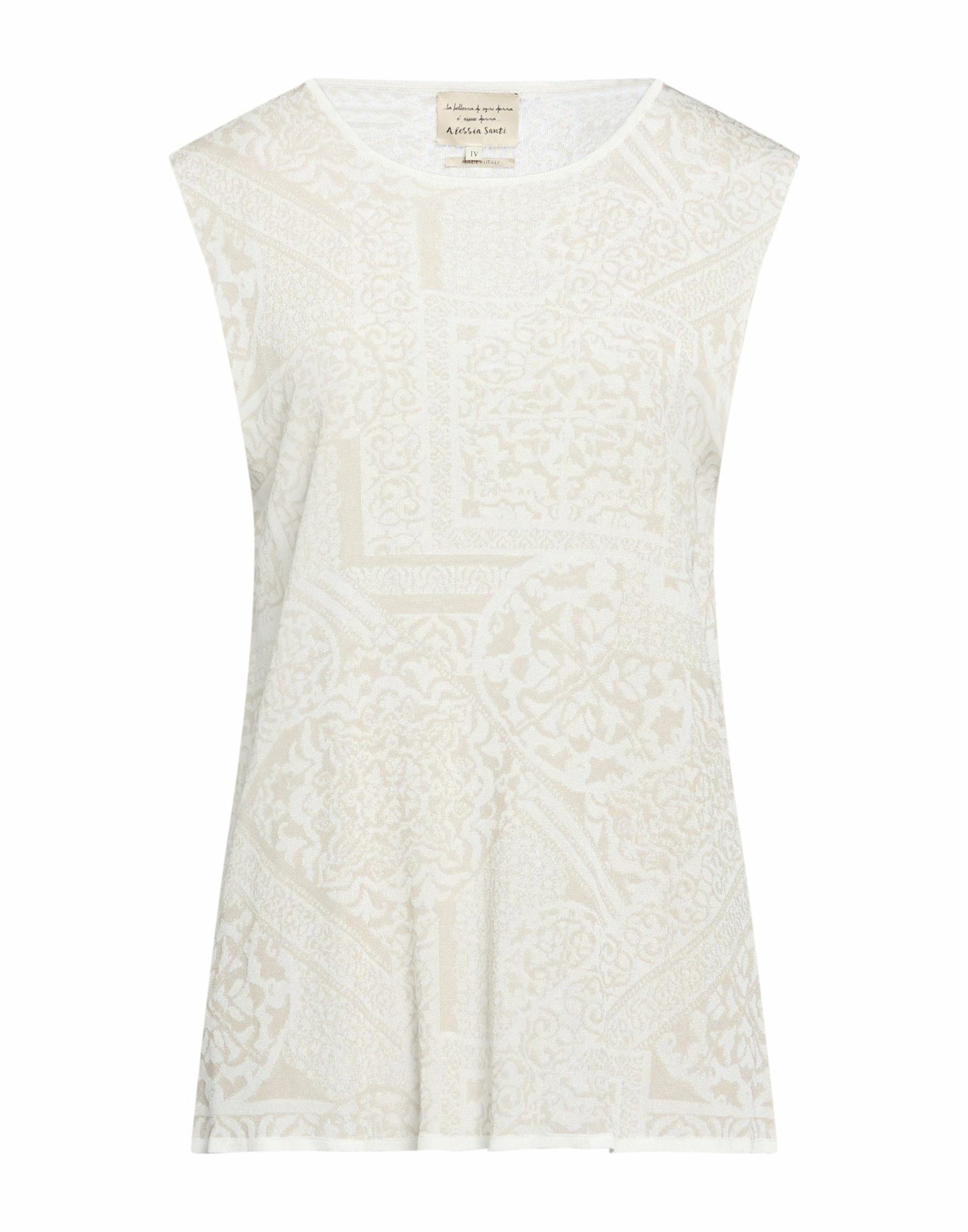 Alessia Santi Womens Top Sand