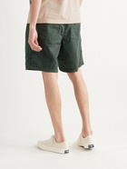 JAMES PERSE - Stretch-Cotton Poplin Drawstring Shorts - Green