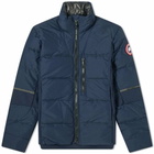Canada Goose Men's Hybridge Jacket in Atlantic Navy