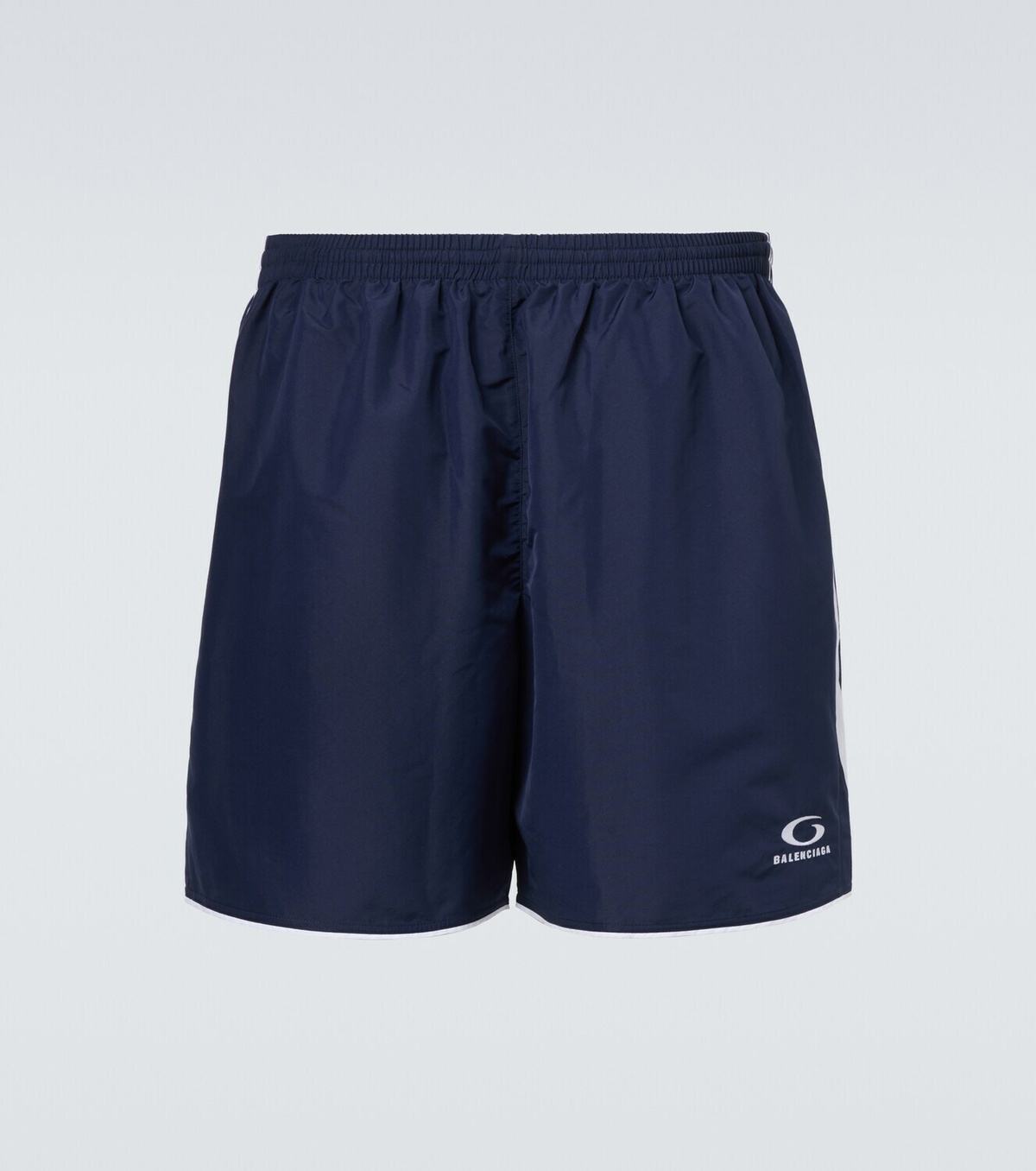 Balenciaga Logo swim trunks