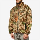 Gramicci Men's Thermal Fleece Jacket in Leaf Camo