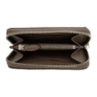 Mark Cross Taupe Small Zip Wallet