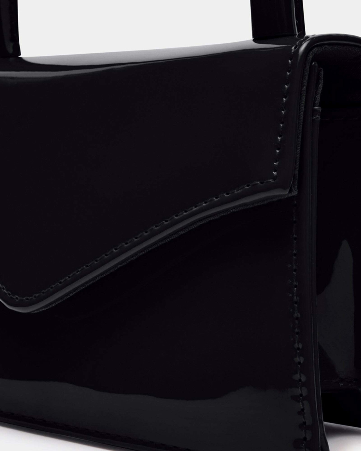 Steve Madden Baminia Bag in Black Patent