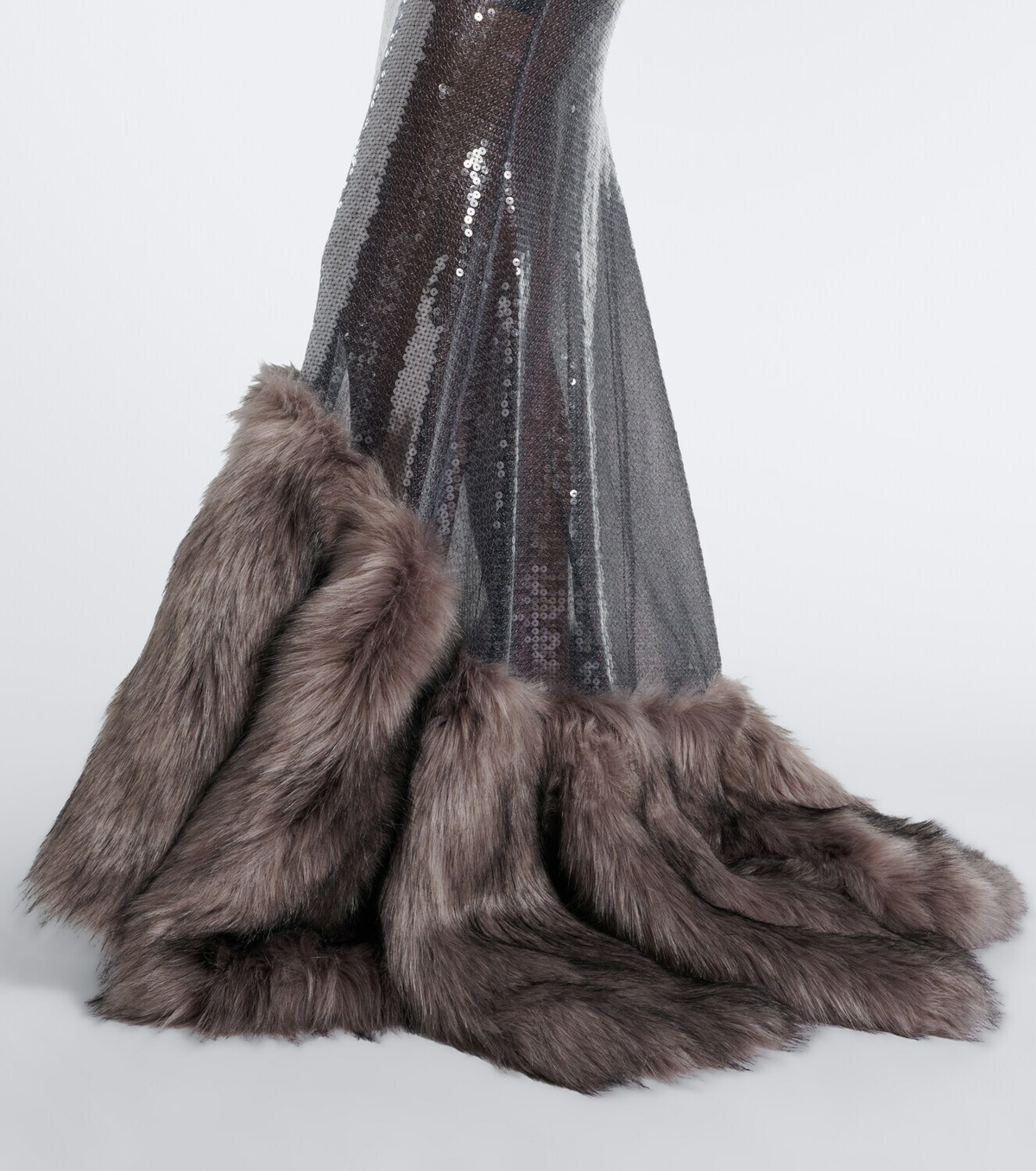 David Koma Sequined gown
