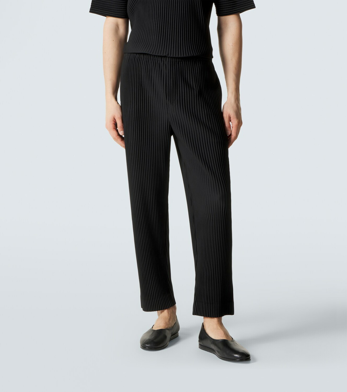 Homme Plissé Issey Miyake Tuxedo Pleats straight pants