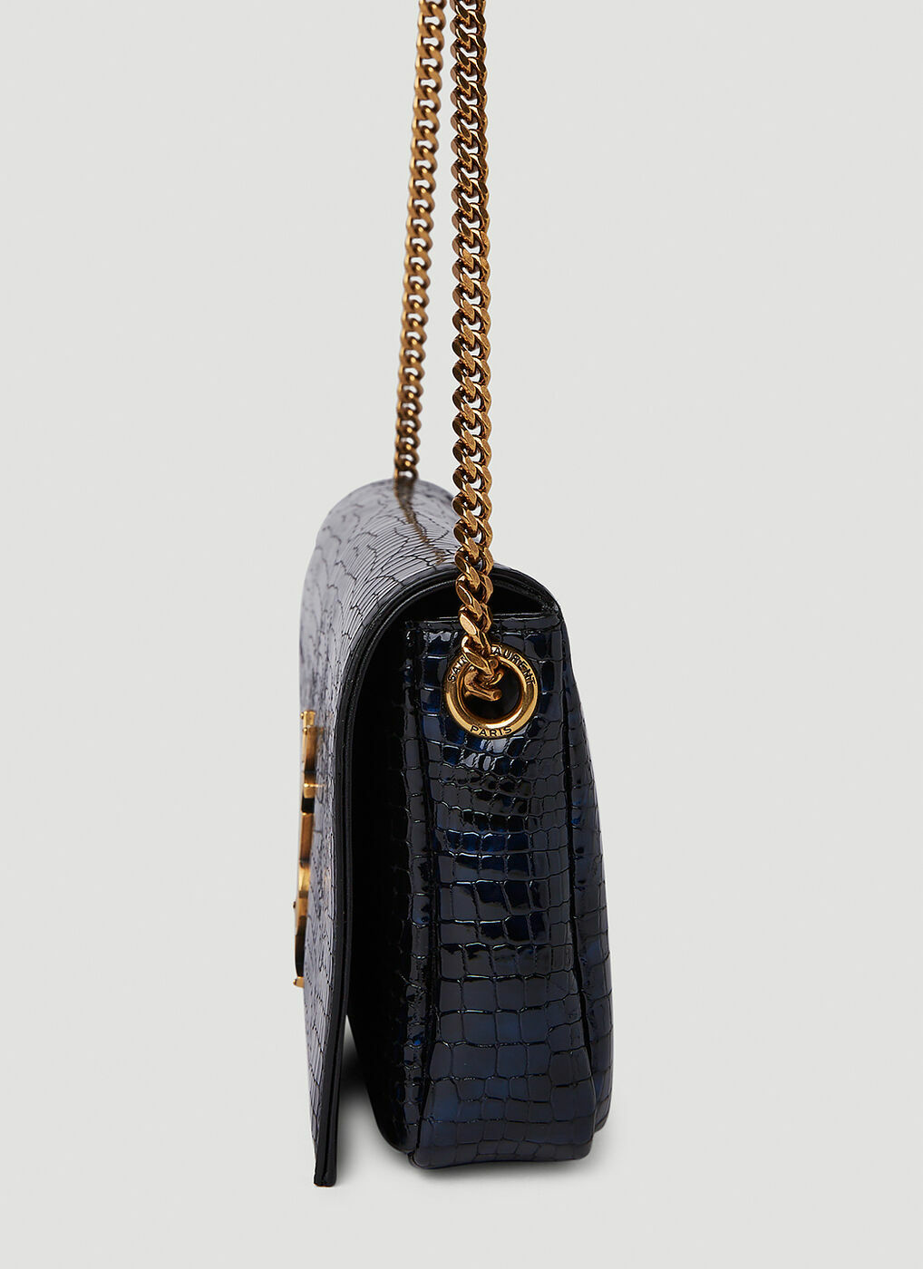 Kate Chain Shoulder Bag in Blue Saint Laurent