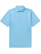 Peter Millar - Sailing Away Printed Stretch-Jersey Golf Polo Shirt - Blue