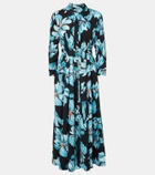 Diane von Furstenberg Blaine floral cotton maxi dress