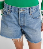 Frame The Long Hang denim shorts
