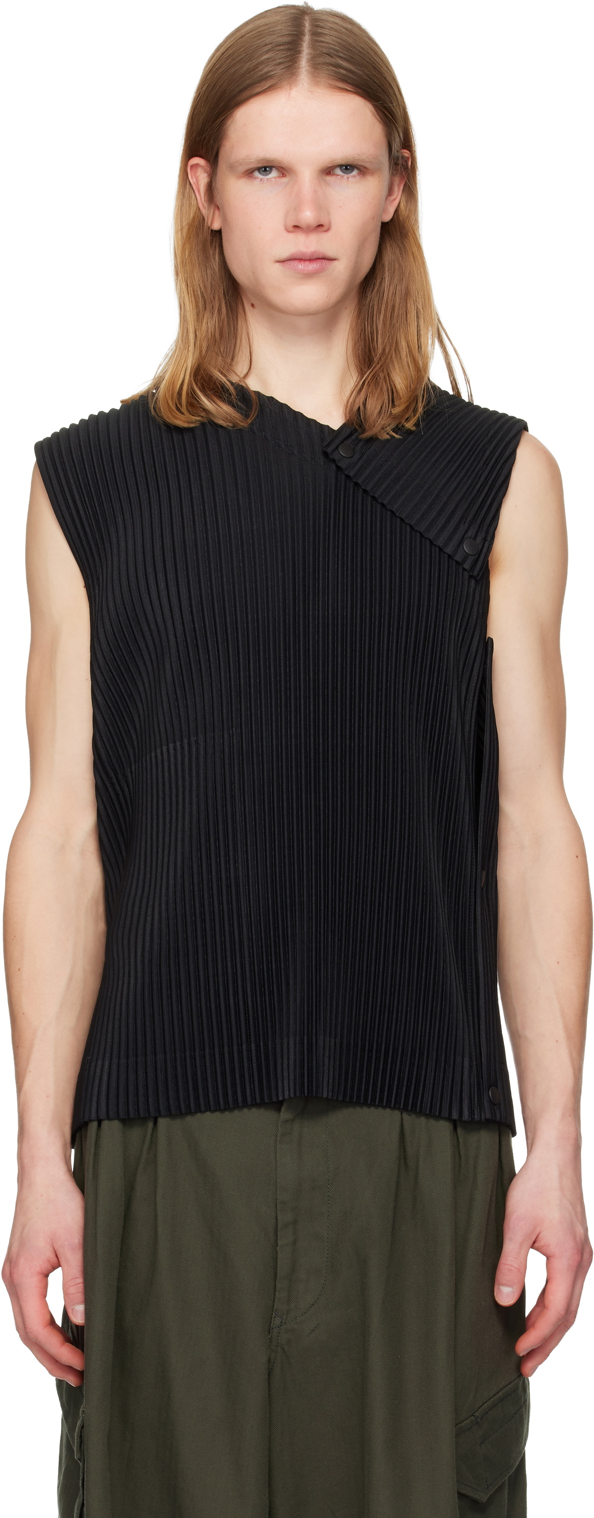 HOMME PLISSÉ ISSEY MIYAKE STONE CLOUD Homme Plissé Issey Miyake Stone Cloud Pleated Top | Nordstrom