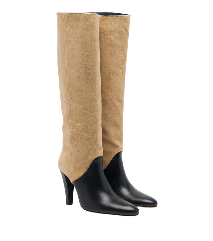 Photo: JUDE Edita leather and suede knee-high boots