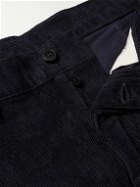 Nudie Jeans - Tuff Tony Straight-Leg Organic Cotton-Corduroy Trousers - Blue