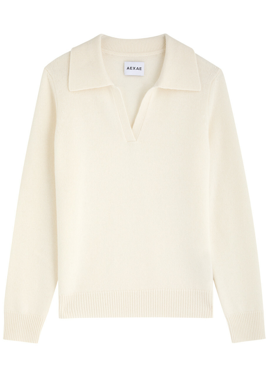 Aexae Cashmere Jumper Off White