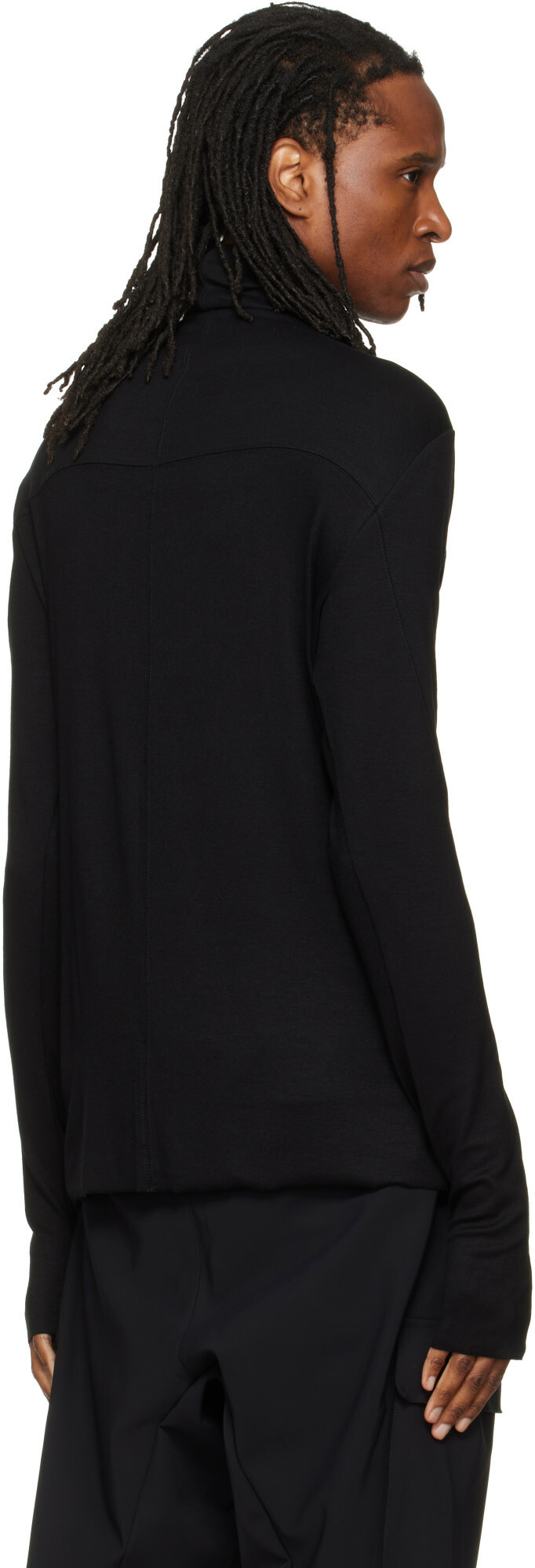 thom/krom Black TS 1003 Turtleneck