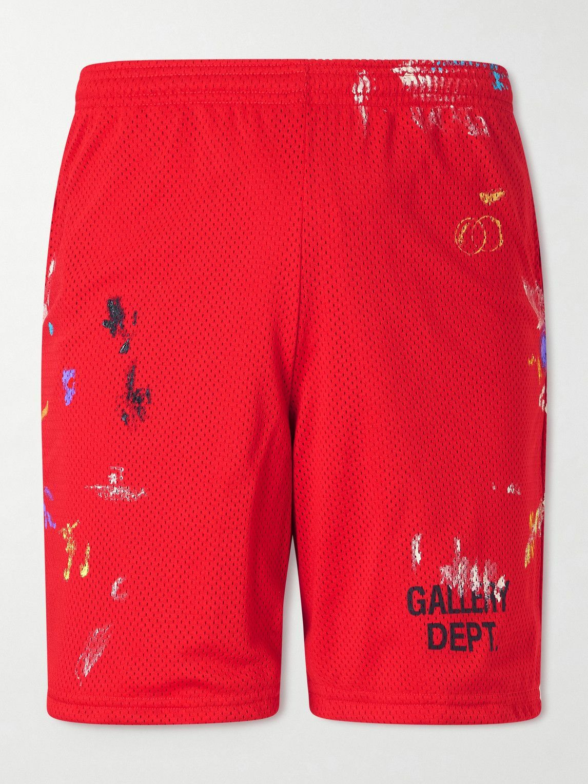 GALLERY’DEPT STUDIO GYM SHORTS バスパン XL Gallery Dept. Studio Gym Paint Shorts Black/White Men's - US