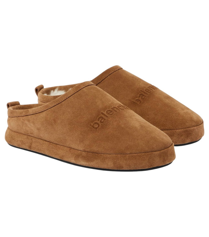 Photo: Balenciaga Alaska suede slippers