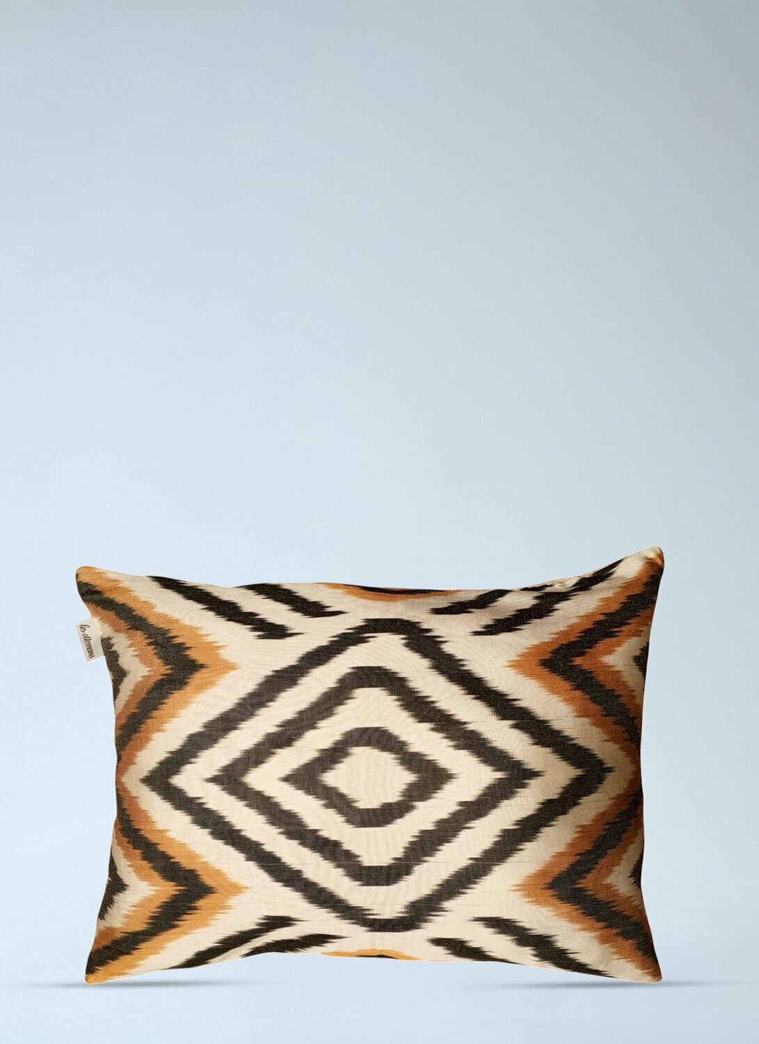 Les-Ottomans Geometric Patterned Cushion