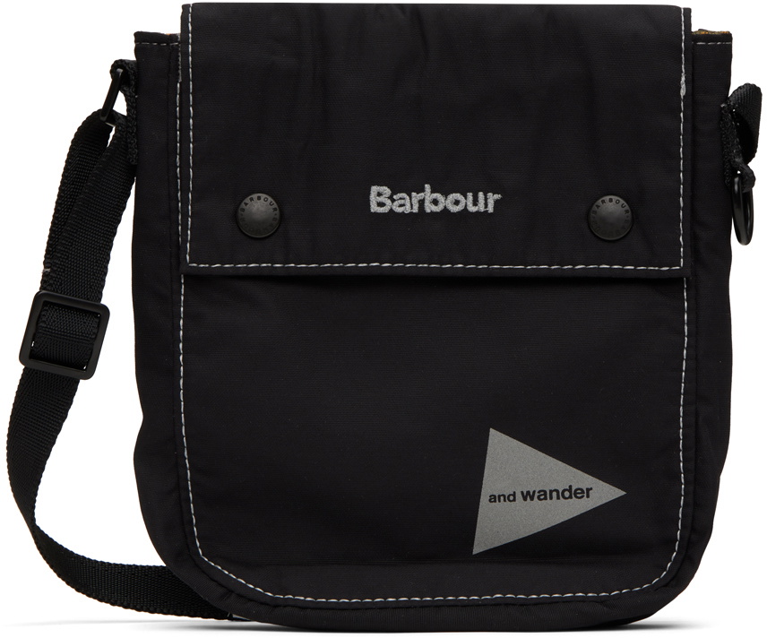 Barbour Black and wander Edition Messenger Bag Barbour