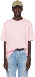 Acne Studios Pink Crew Neck T-Shirt