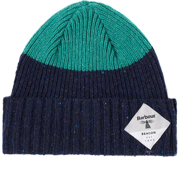 Photo: Barbour Birkhouse Knitted Beanie Blue