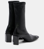 Jil Sander Trunk leather mid-calf boots