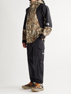 THE NORTH FACE - 1994 Retro Mountain Light Camouflage-Print FUTURELIGHT Hooded Jacket - Brown