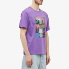 PACCBET Men's Space Logo T-Shirt in Purple