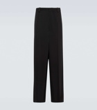 Balenciaga - Mid-rise wide-leg twill pants