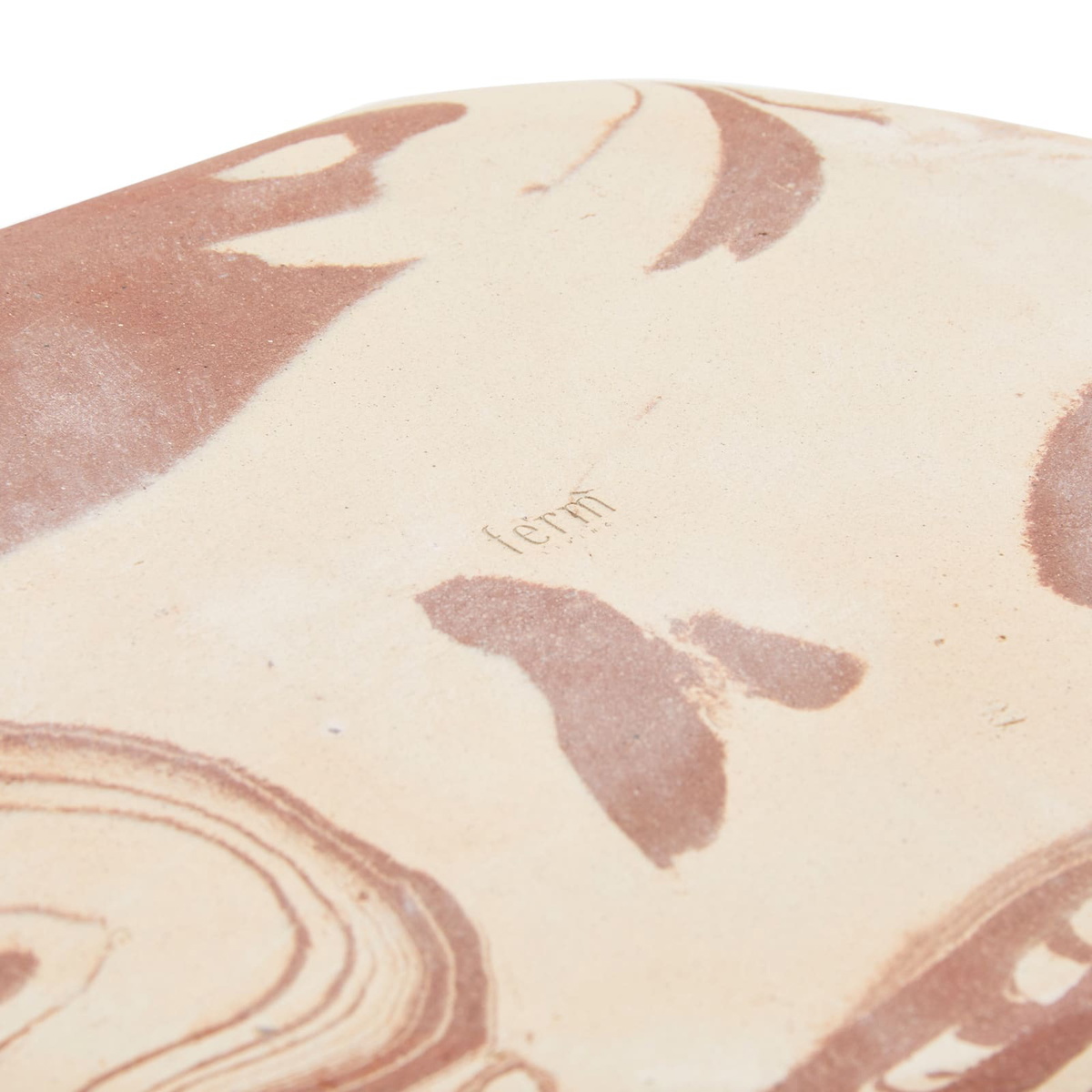 Ferm Living Ryu Bowl - 26 in Sand/Brown 