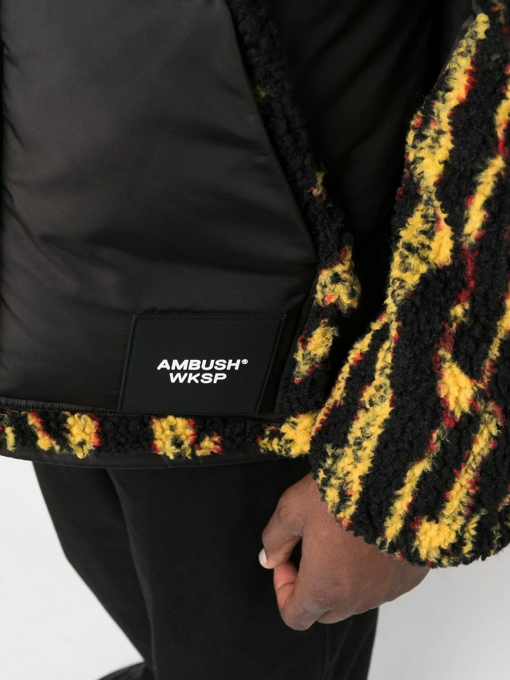 AMBUSH - Teddy-effect Padded Jacket Ambush