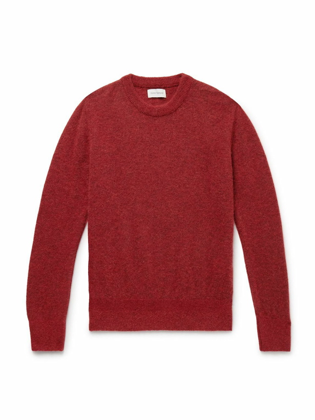 Photo: Oliver Spencer - Blenheim Knitted Sweater - Orange