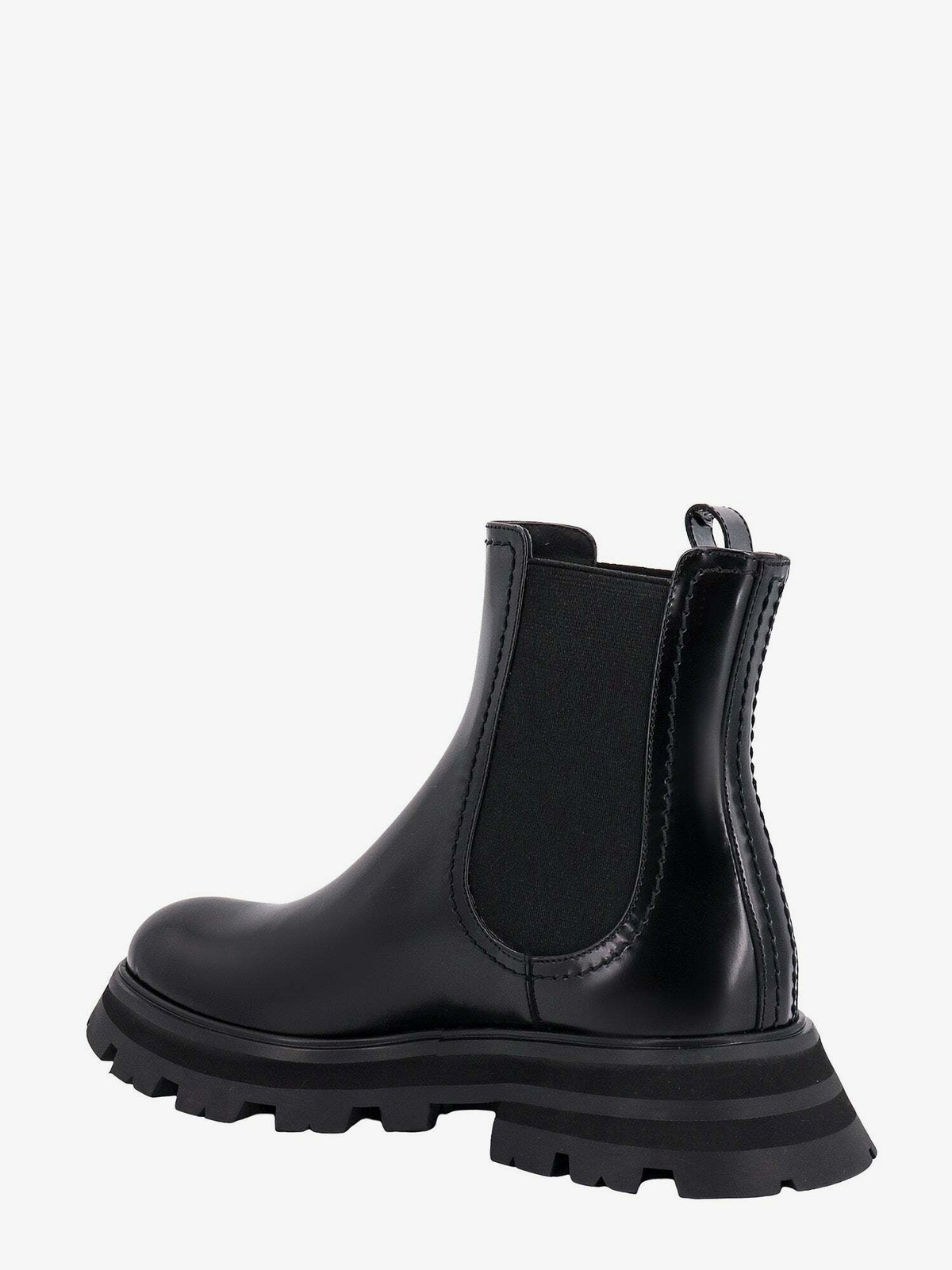 alexander mcqueen boots black