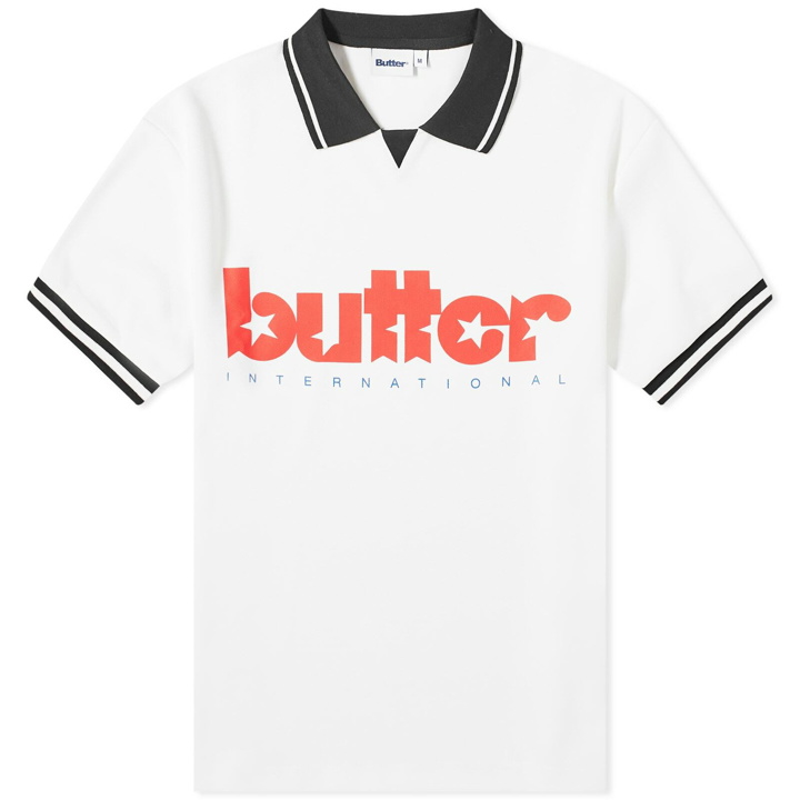 Photo: Butter Goods Men's Star Football Jersey in White
