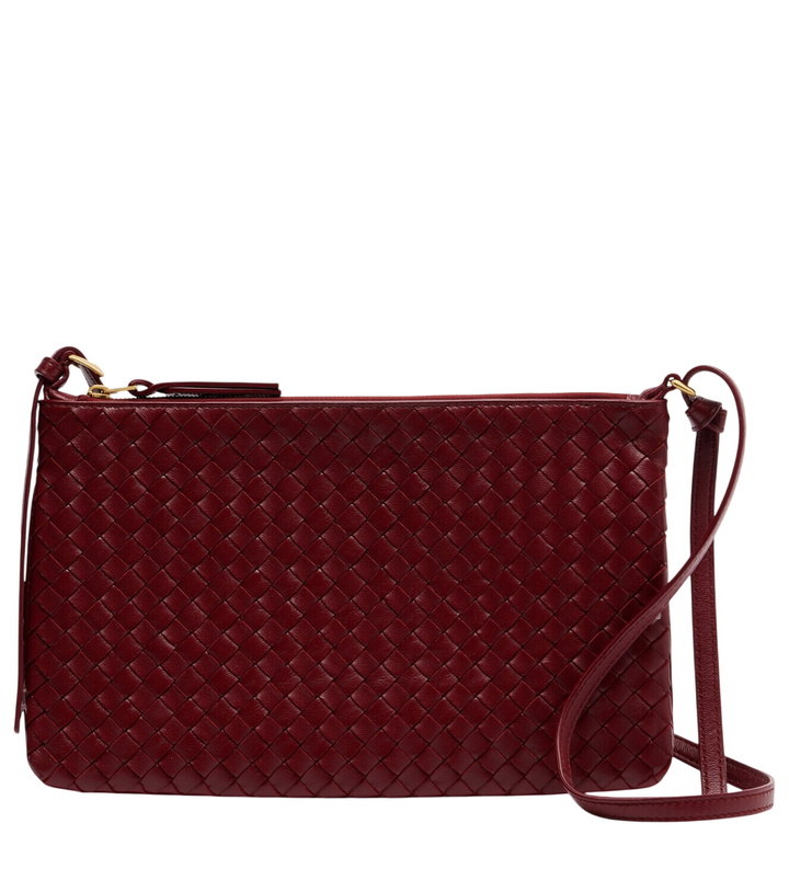 Photo: Bottega Veneta Intrecciato leather shoulder bag