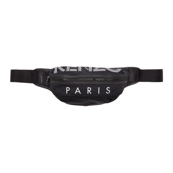 Photo: Kenzo Black Sport Logo Bum Bag