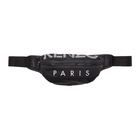 Kenzo Black Sport Logo Bum Bag