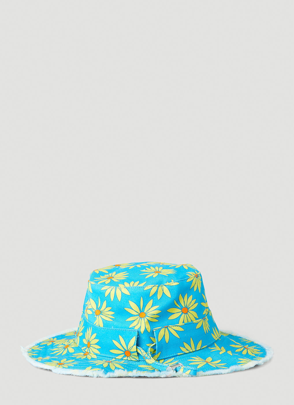 Le Bob Artichaut Floral Bucket Hat in Blue