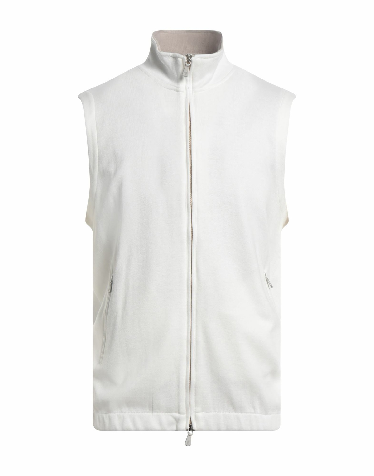 Eleventy Mens Cardigan in White