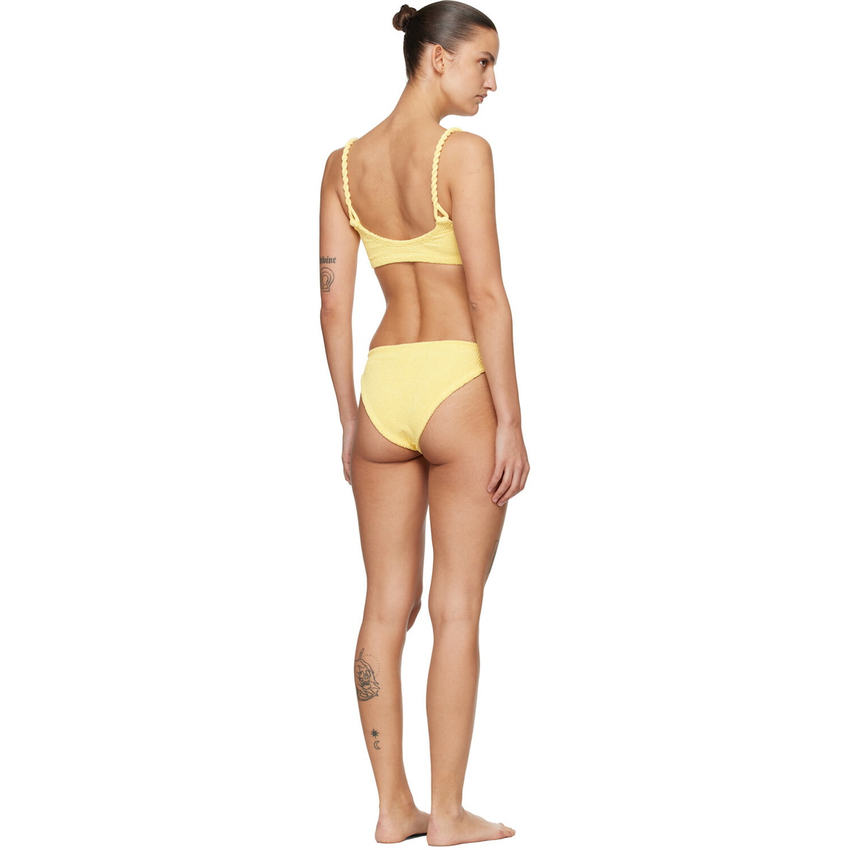 Hunza G Yellow Phoebe Underband Bikini