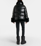 Goldbergh Solange faux fur-trimmed down jacket