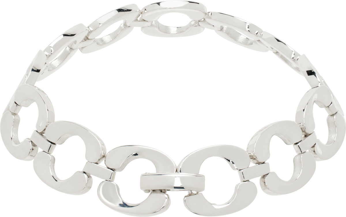 Pearls Before Swine Silver Fuil Bracelet