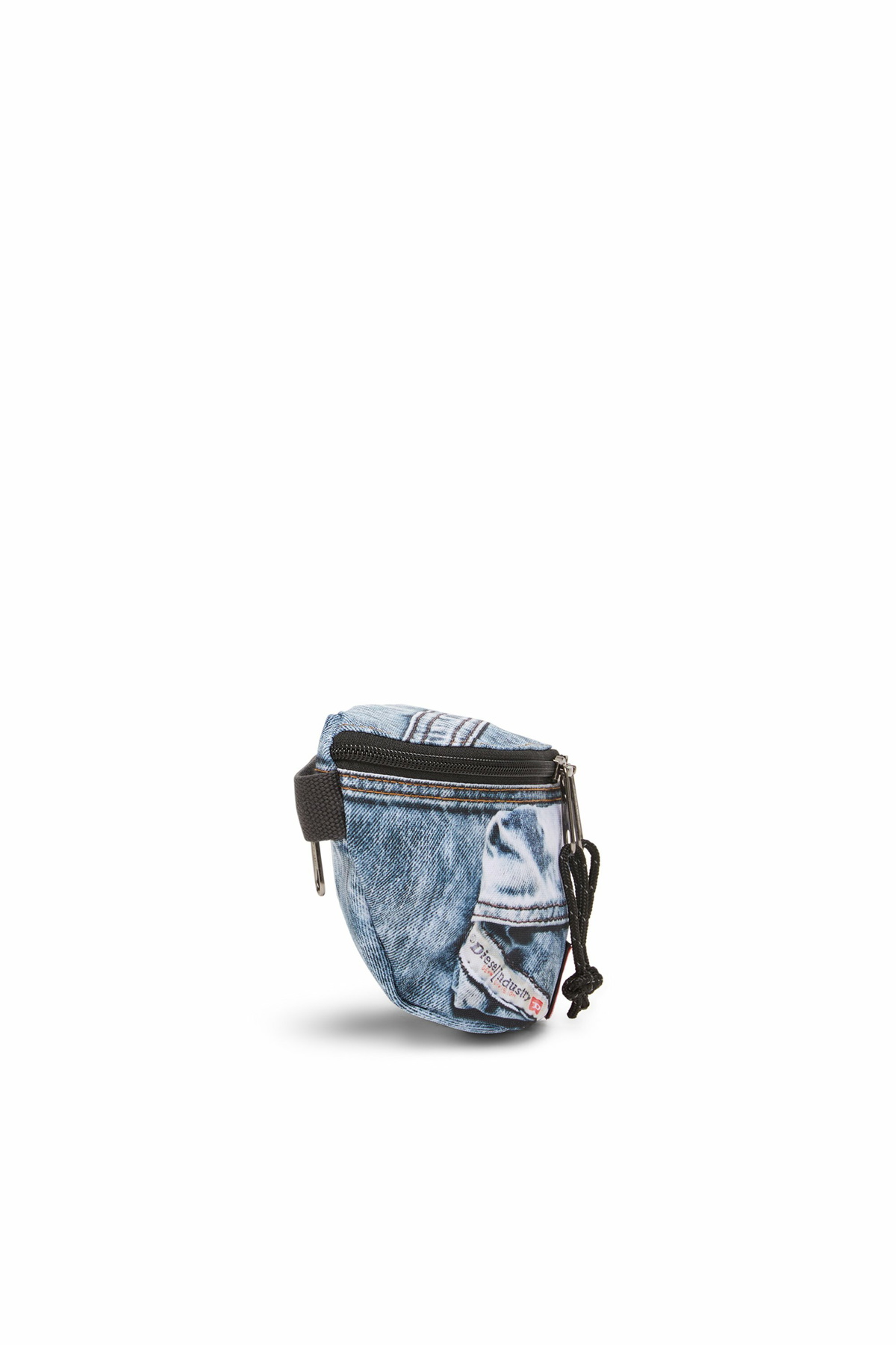 Diesel Belt bag in trompe l'oeil denim - Belt bags - Unisex - Blue