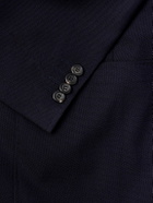 Canali - Kei Wool-Blend Blazer - Blue