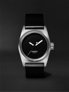 UNIMATIC - Modello Due Limited Edition Automatic 38mm Stainless Steel and Leather Watch, Ref. No. U2S-M
