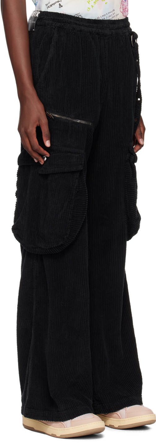 Members of the Rage Black Cord Cargo Pants