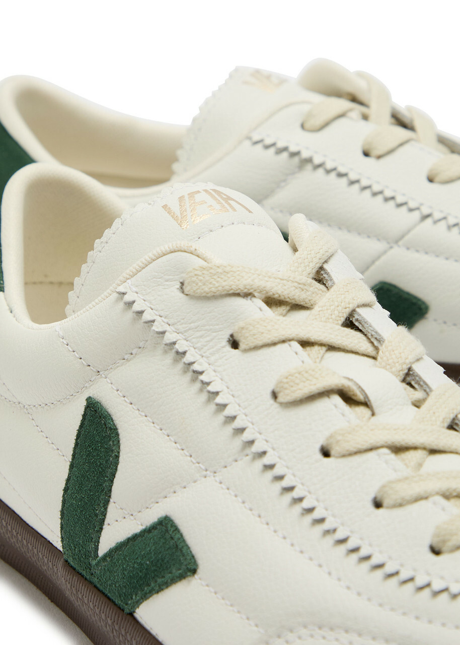 Veja Panenka Grained Leather Sneakers White